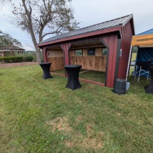 10×20 Run-In Shed – Metal Roof